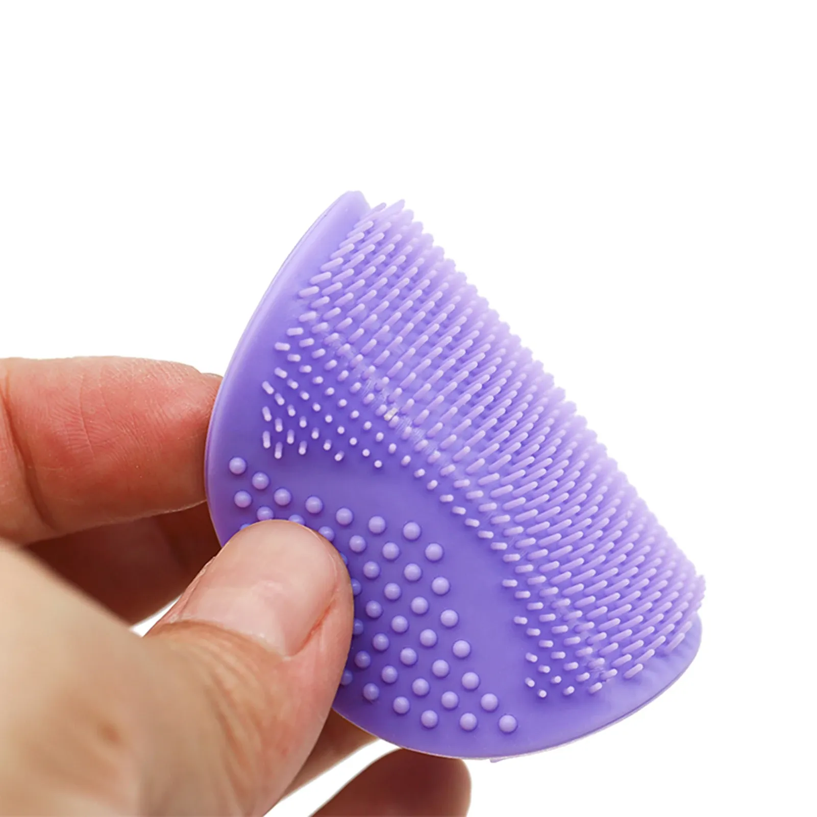 Brosse nettoyante visage en silicone, mini masseur imperméable, nettoyage en profondeur des pores 6