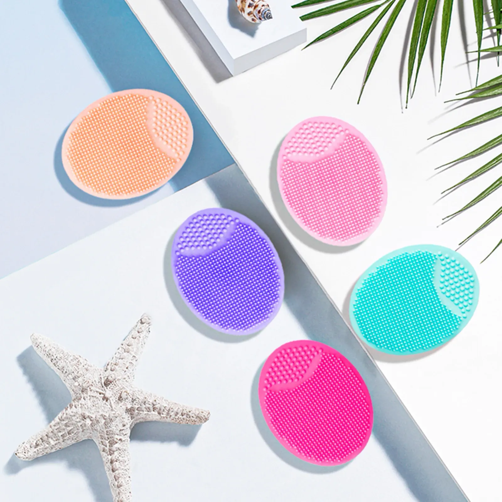 Brosse nettoyante pour le visage, finition douce