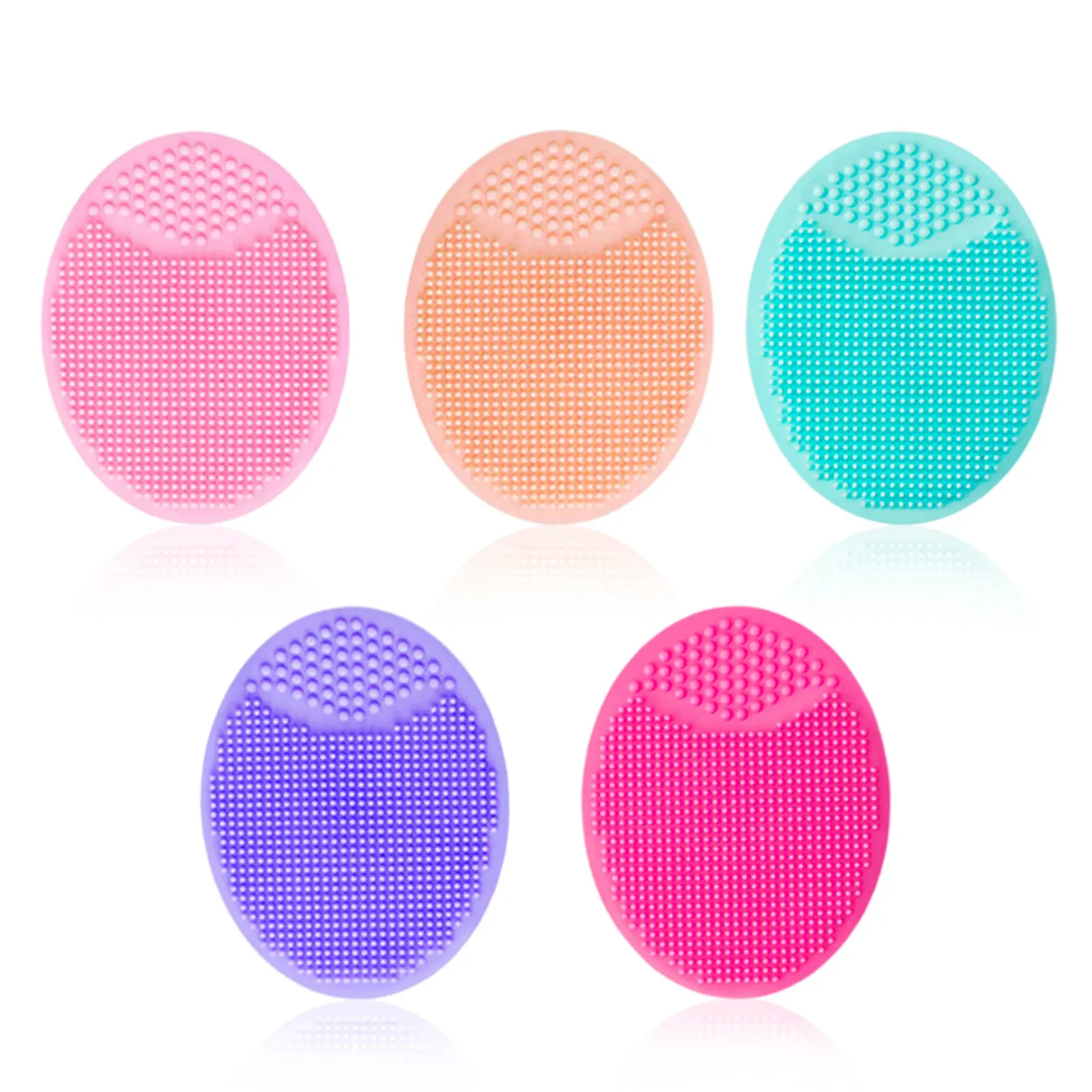 Brosse nettoyante visage en silicone, mini masseur imperméable, nettoyage en profondeur des pores 7