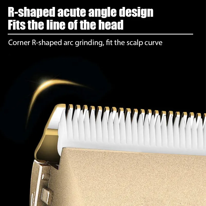 Tondeuse à cheveux professionnelle rechargeable pour homme 4