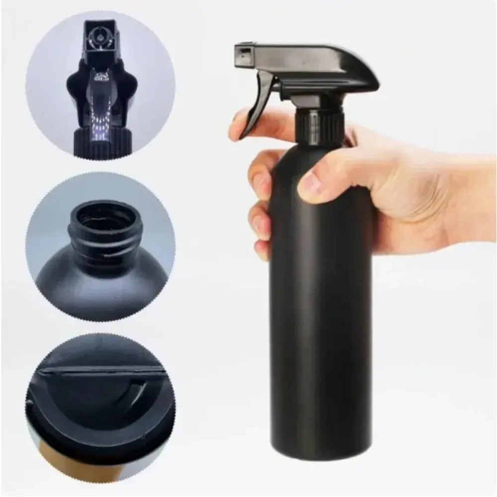 Vaporisateur vide rechargeable de 500 ml, flacon de voyage pour brumisation, pulvérisateur d'eau pour salon de coiffure et soins de la peau