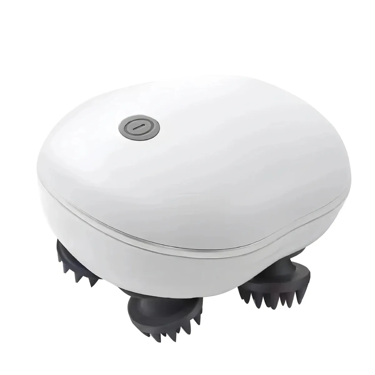 Massage du cuir chevelu à lumière rouge pour les soins capillaires, en silicone souple pour un pétrissage profond 7