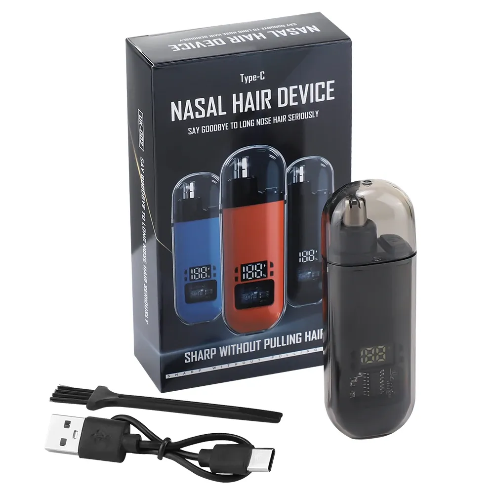 Tondeuse électrique pour le nez, mini tondeuse portable pour hommes et femmes, idéale pour les oreilles, le cou et les sourcils 8