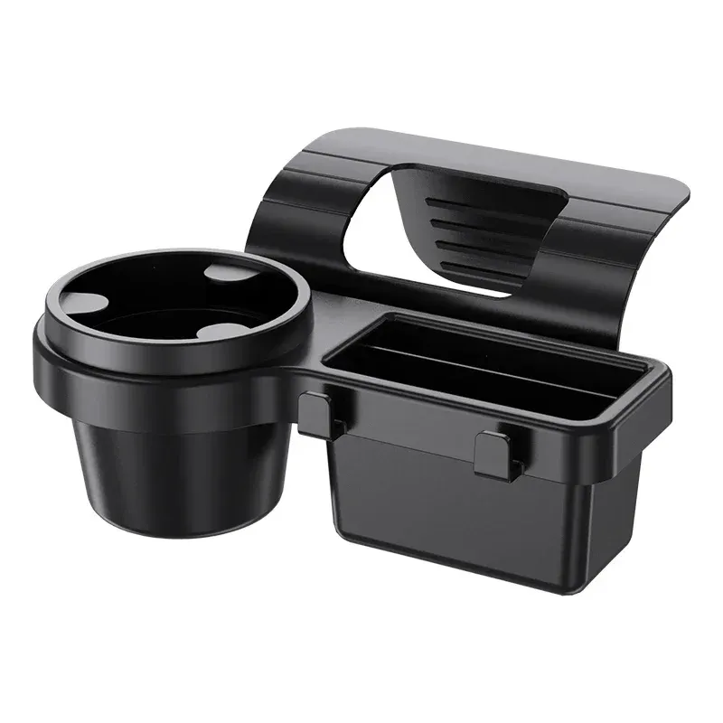 Porte-gobelet de voiture, support de téléphone, plateau de montage, rangement suspendu pour porte latérale et fenêtre, organisateur de rangement avec accessoires d'intérieur automobile 9