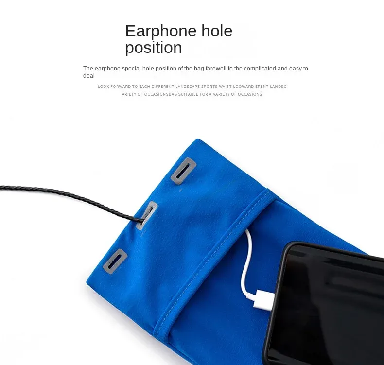 Brassard de sport ajustable pour iPhone et Samsung