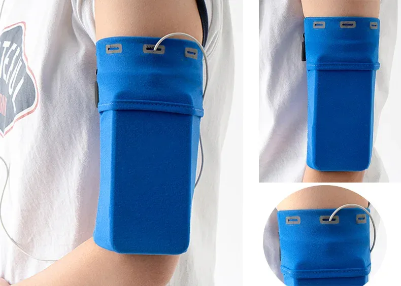 Accessoire de sport pour smartphone en mouvement
