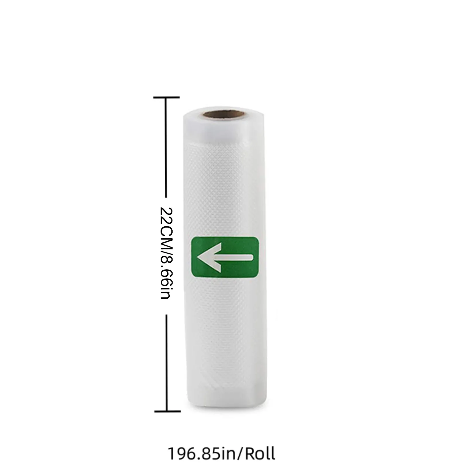 Rouleaux de sacs de mise sous vide pour la conservation des aliments, 12, 15, 20, 25 et 28 cm 23