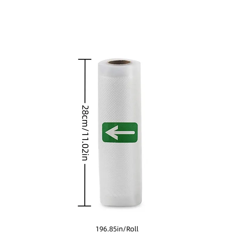 Rouleaux de sacs de mise sous vide pour la conservation des aliments, 12, 15, 20, 25 et 28 cm 17