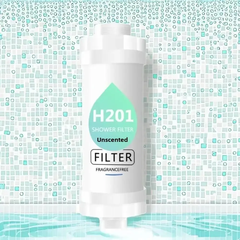 Filtre à eau de douche 3 en 1 : élimination du chlore, protection des cheveux et de la peau, compatible avec la plupart des douches 7