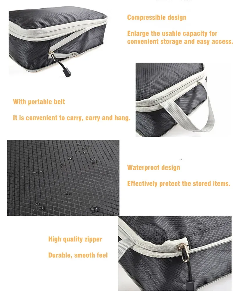 Détail des compartiments de rangement