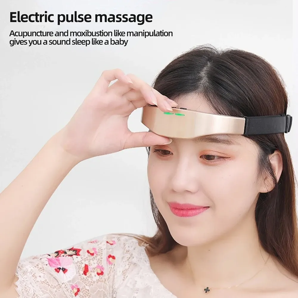 Masseur de tête en utilisation