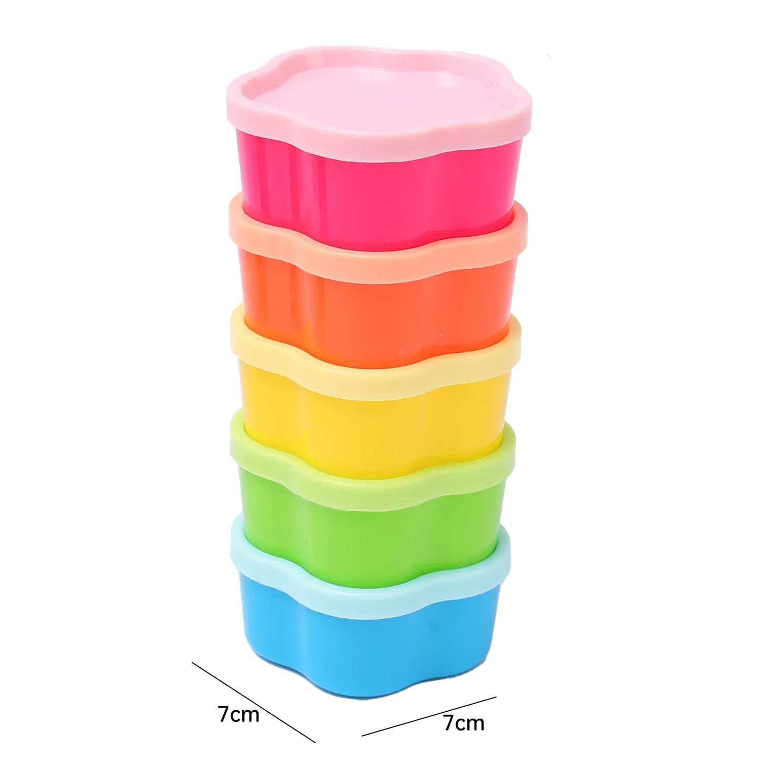 Mini boîtes à sauce portables (lot de 5 à 10) pour pique-nique, bento et boîte à déjeuner, format pratique pour ketchup, vinaigrette et condiments 9