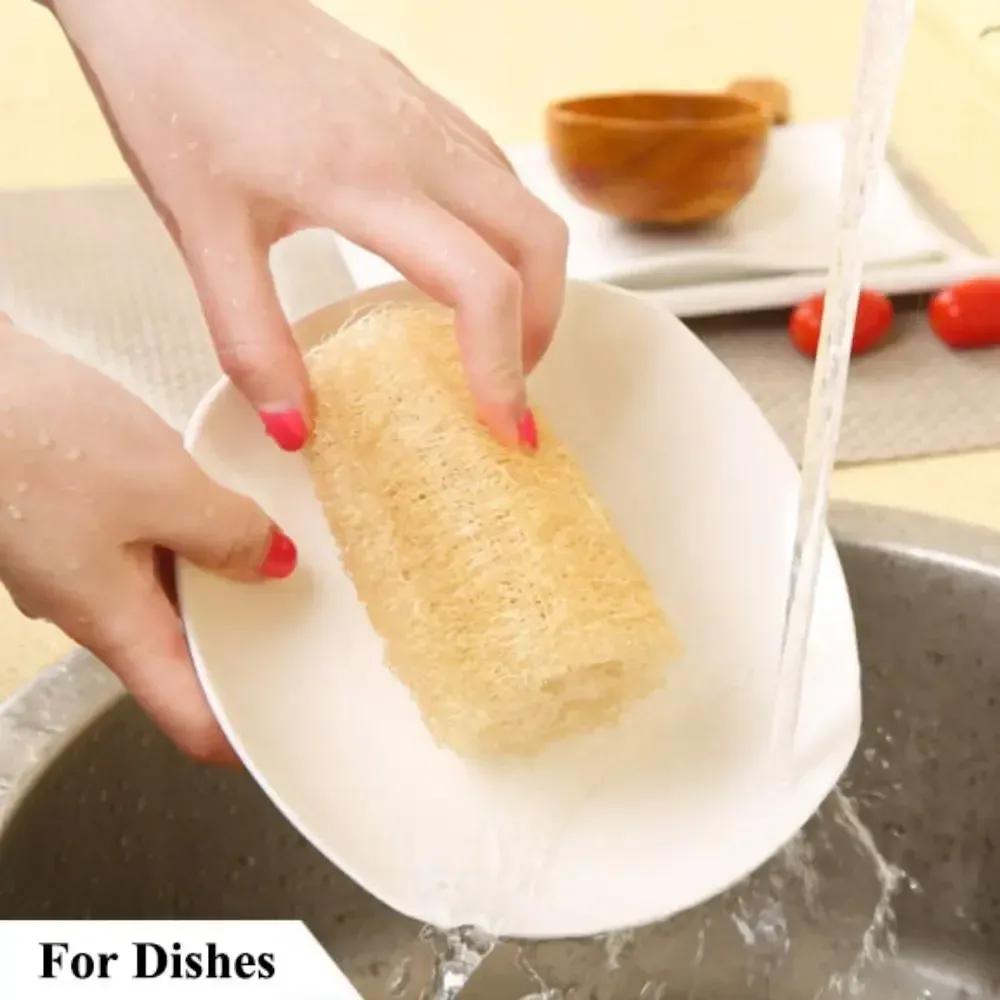 Éponge en loofah naturelle, lifestyle