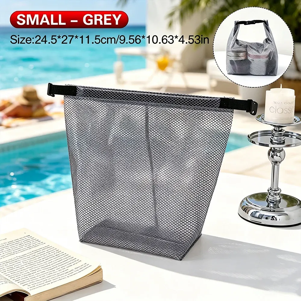Sac de toilette imperméable, touche finale