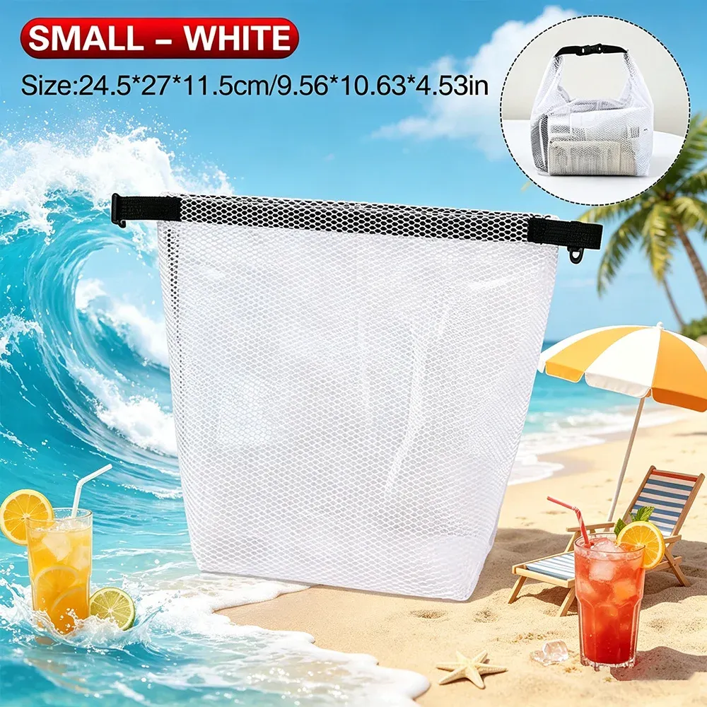 Trousse de toilette de voyage imperméable et portable, pour hommes et femmes, pochette de rangement pour la gym et la natation 9