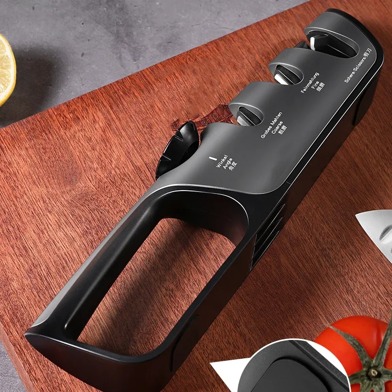 Affûteur de couteaux 5 en 1 à angle réglable pour cuisine, ciseaux professionnels, outils d'affûtage - Image 1