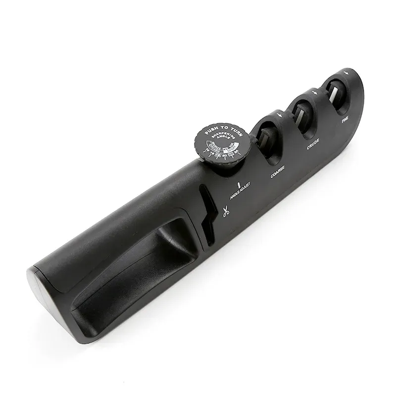 Affûteur de couteaux 5 en 1 à angle réglable pour cuisine, ciseaux professionnels, outils d'affûtage 7