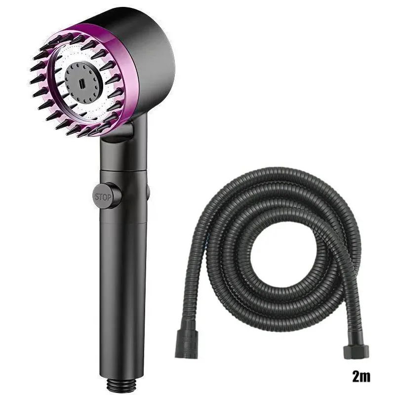 Filtre de douche à quatre modes avec pommeau massant 7
