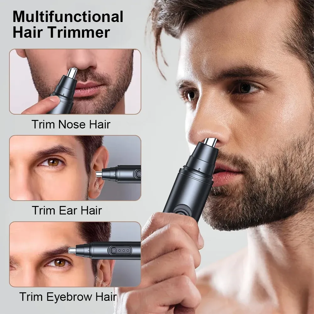 Tondeuse à cheveux de nez, détail du design