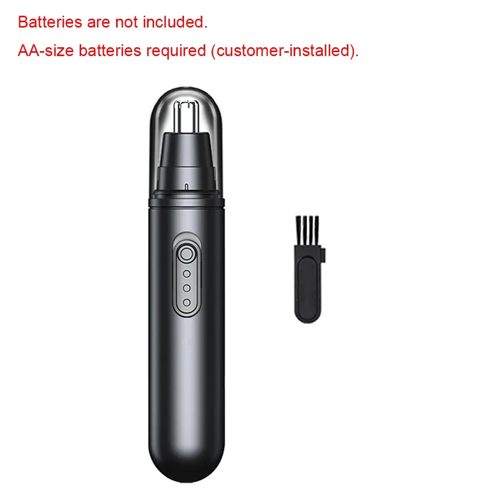 Tondeuse à poils de nez électrique rechargeable, format compact et portable, pour nez et oreilles 7