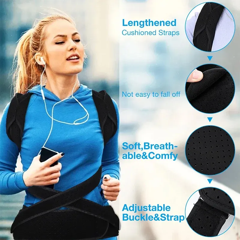 Correcteur de posture, conception sac à dos