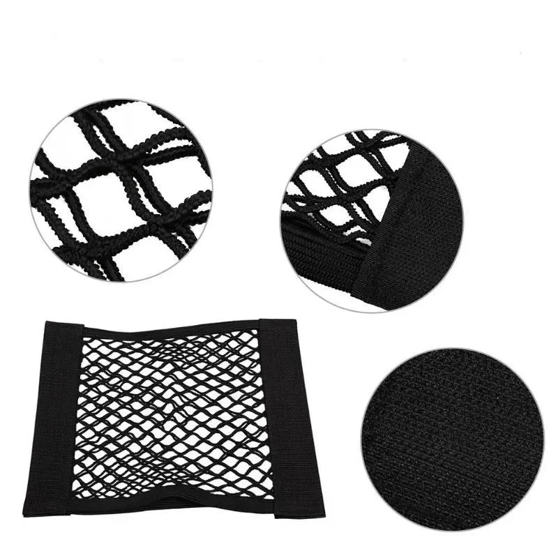 Filet de rangement élastique pour siège arrière de voiture 5