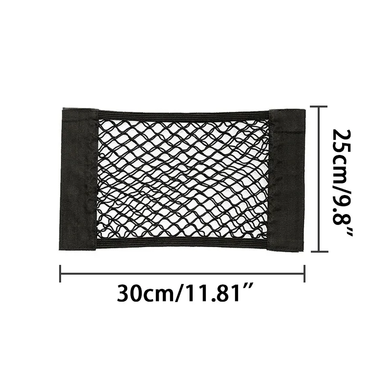 Filet de rangement élastique pour siège arrière de voiture 9