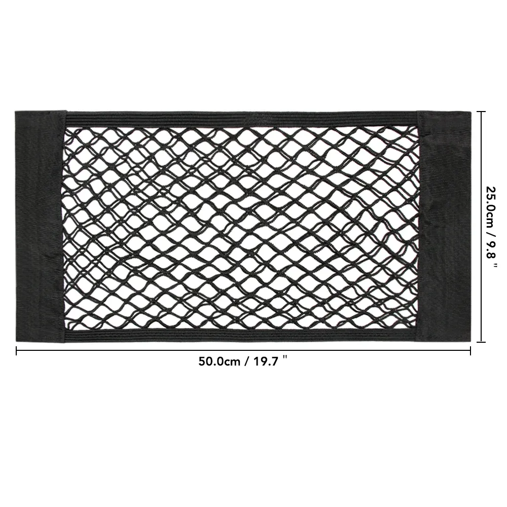 Filet de rangement élastique pour siège arrière de voiture 11