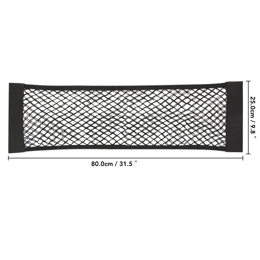 Filet de rangement élastique pour siège arrière de voiture 8