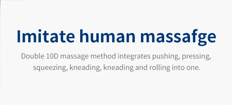 Commande du coussin de massage