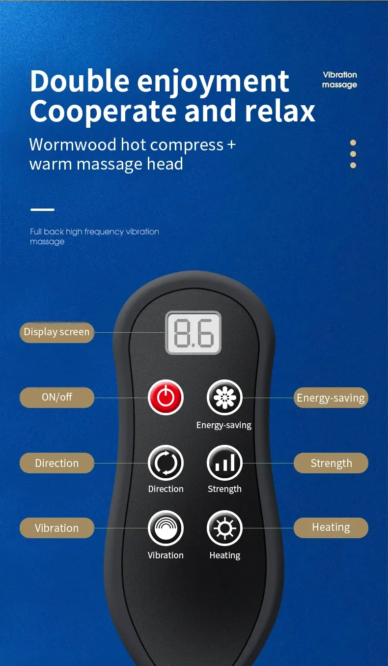 Massage des épaules avec le coussin