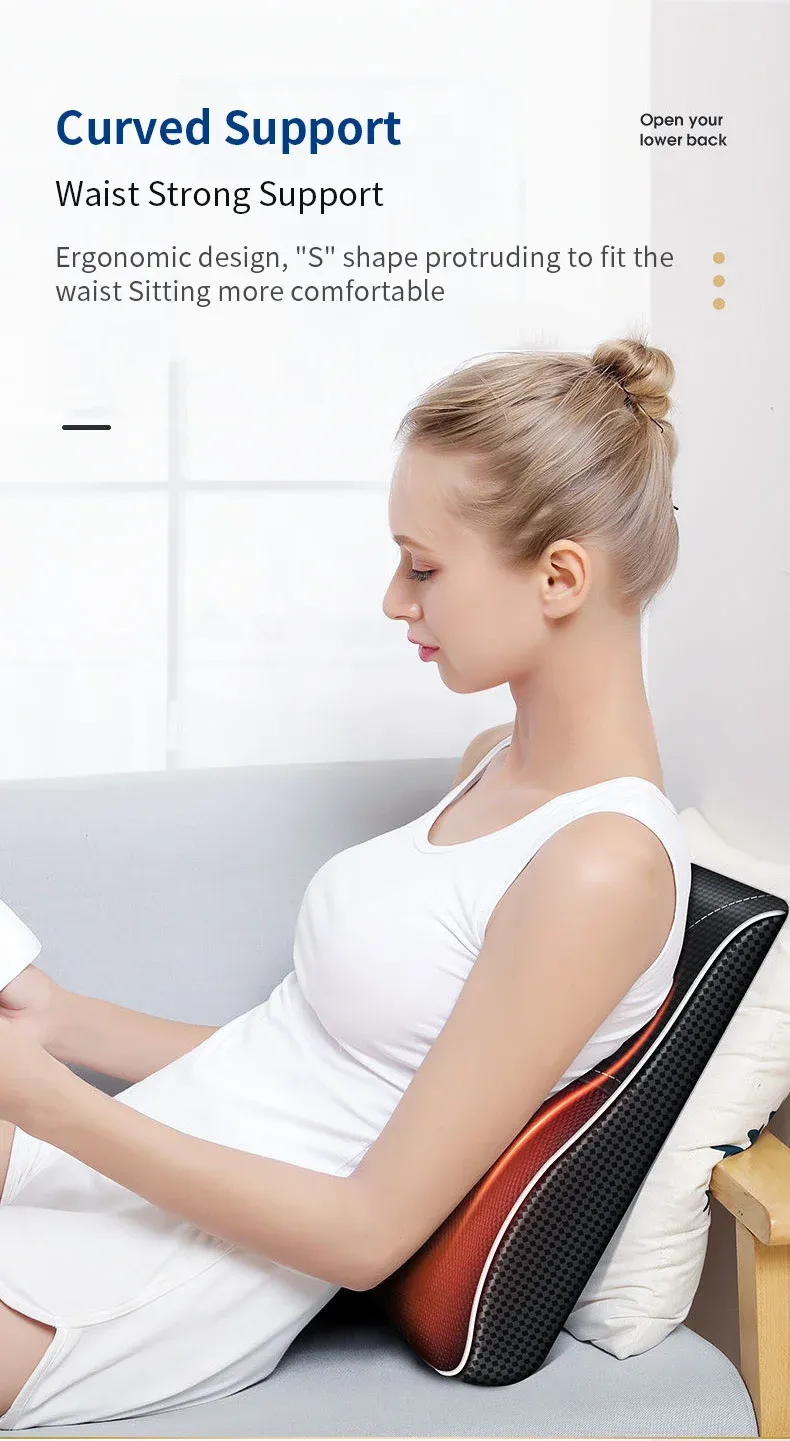 Coussin de massage sur un siège