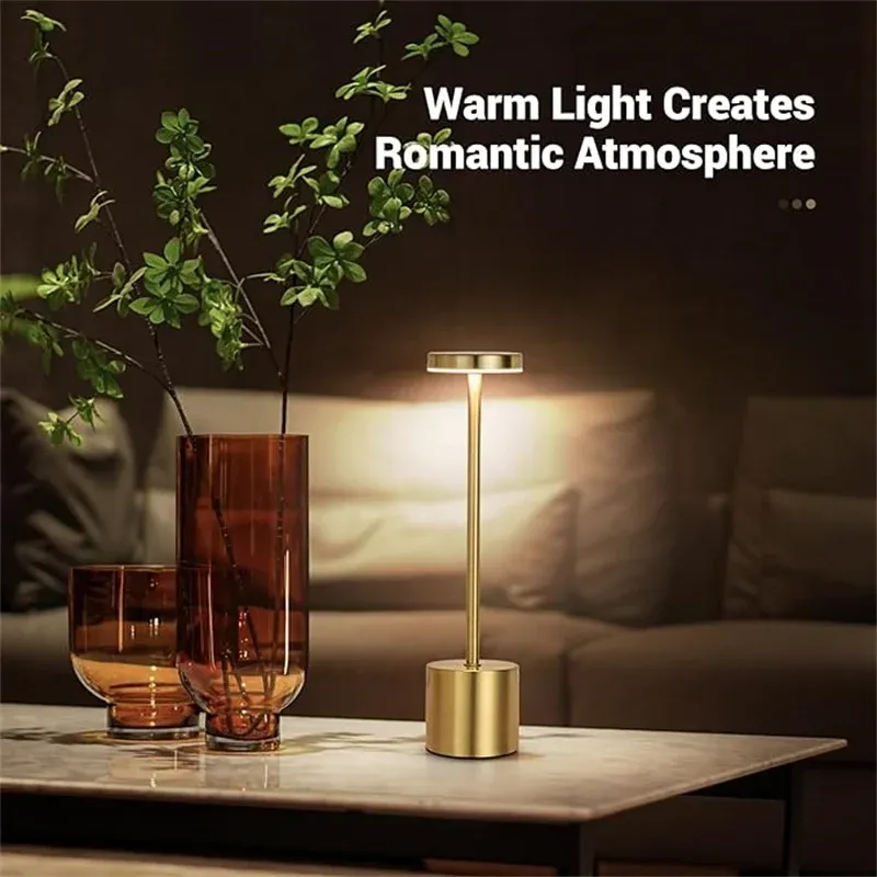 Lampe de table LED en situation