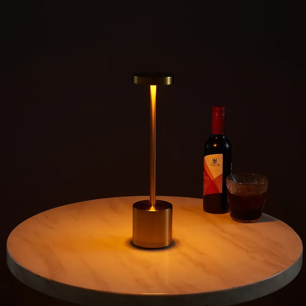 Lampe de table LED, éclairage blanc