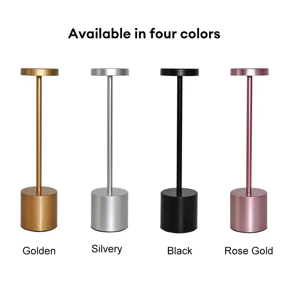 Lampe de table LED dans une chambre