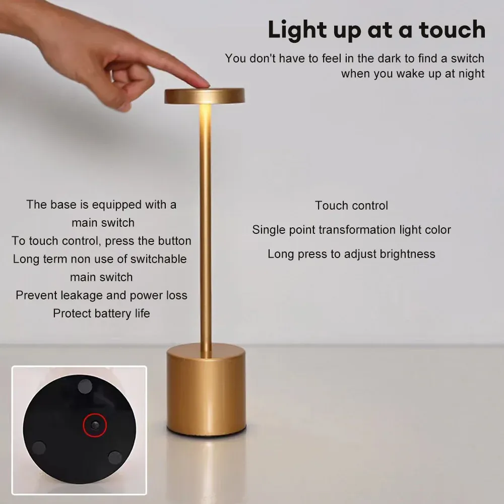 Lampe de table LED pour l'extérieur
