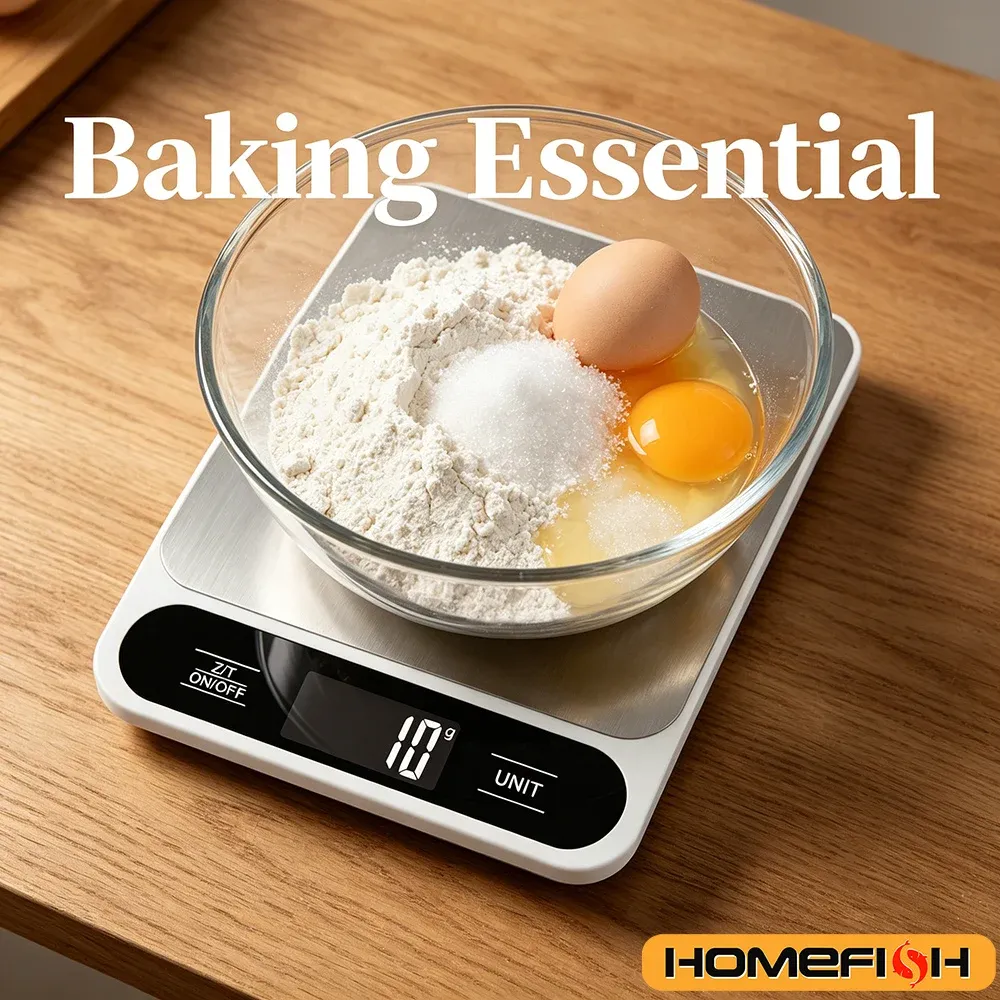 Balance de cuisine électronique en acier inoxydable, capacité 5 kg / 10 kg, précision 1 g 6
