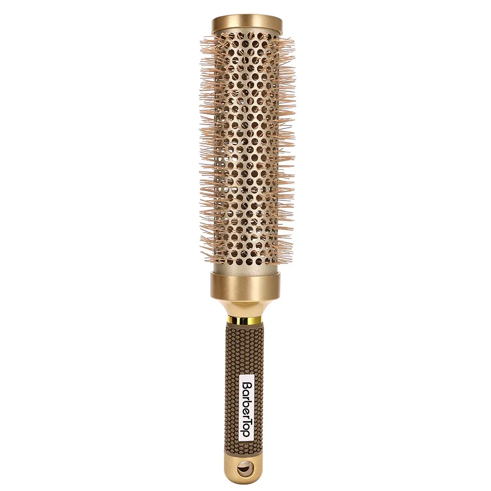 Brosse à cheveux extra longue 35 cm résistante à la chaleur, volumisante, pour salon professionnel 18