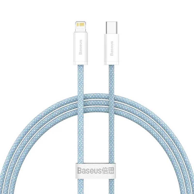 Câble USB-C Baseus pour iPhone 14, 13, 12, 11 Pro Max, XS, Plus, câble de charge rapide 20 W et 30 W, câble de données Type-C pour iPad et MacBook 8