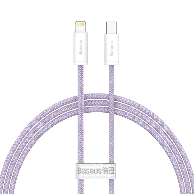 Câble USB-C Baseus pour iPhone 14, 13, 12, 11 Pro Max, XS, Plus, câble de charge rapide 20 W et 30 W, câble de données Type-C pour iPad et MacBook 9