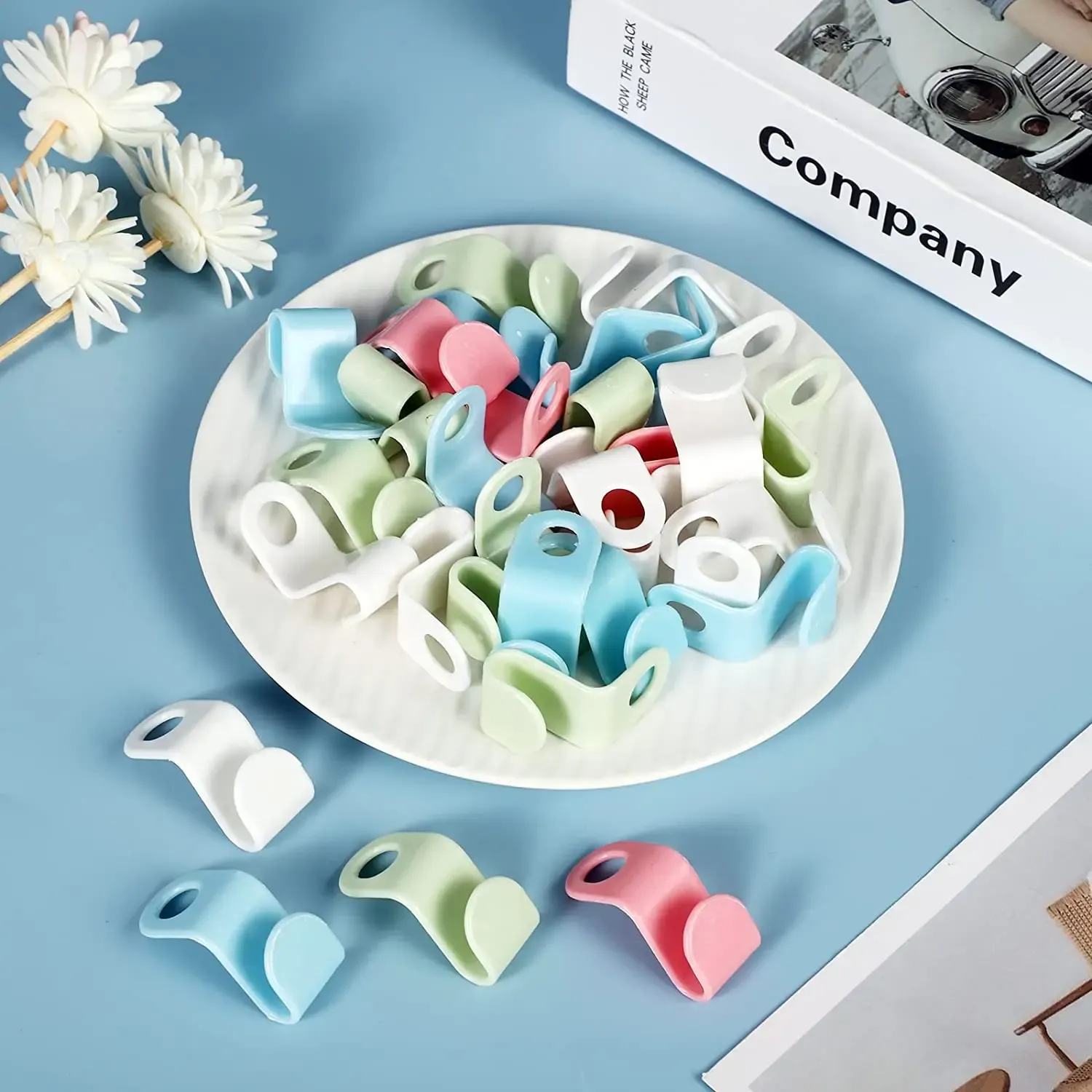Organisateur de penderie en plastique