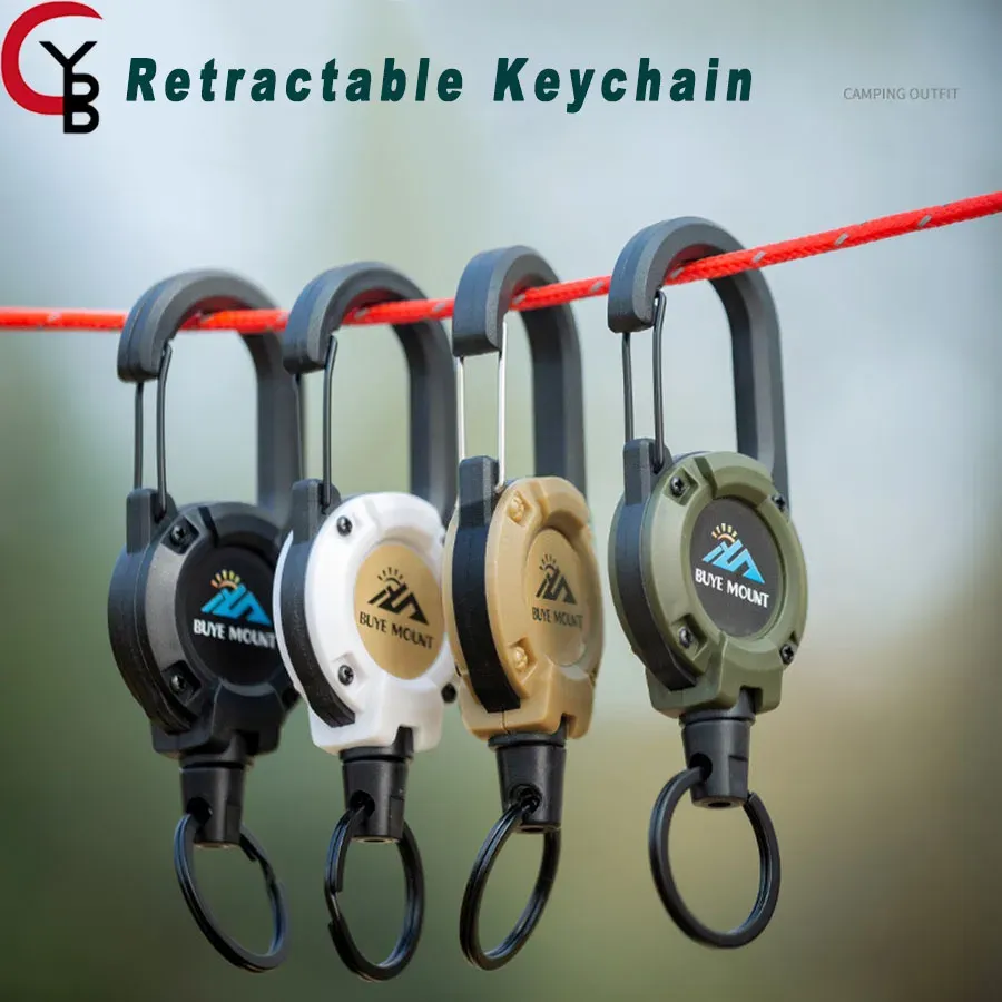 Porte-clés rétractable robuste, vue d'ensemble