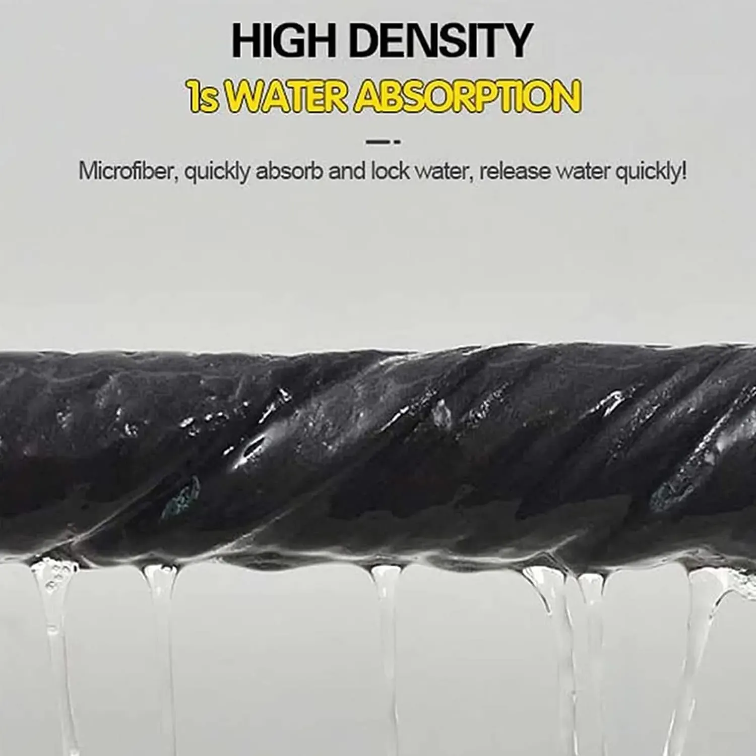 Essuyage de vitres avec chiffon microfibre