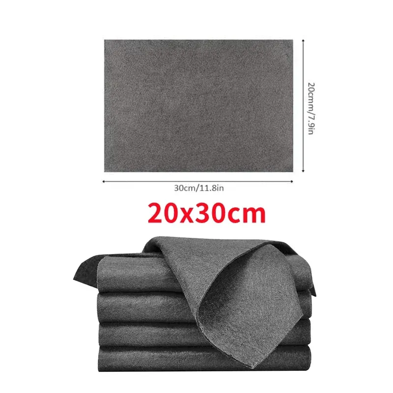 Chiffon magique en microfibre épais pour vitres, sans traces, réutilisable pour le nettoyage du verre et de la cuisine 7