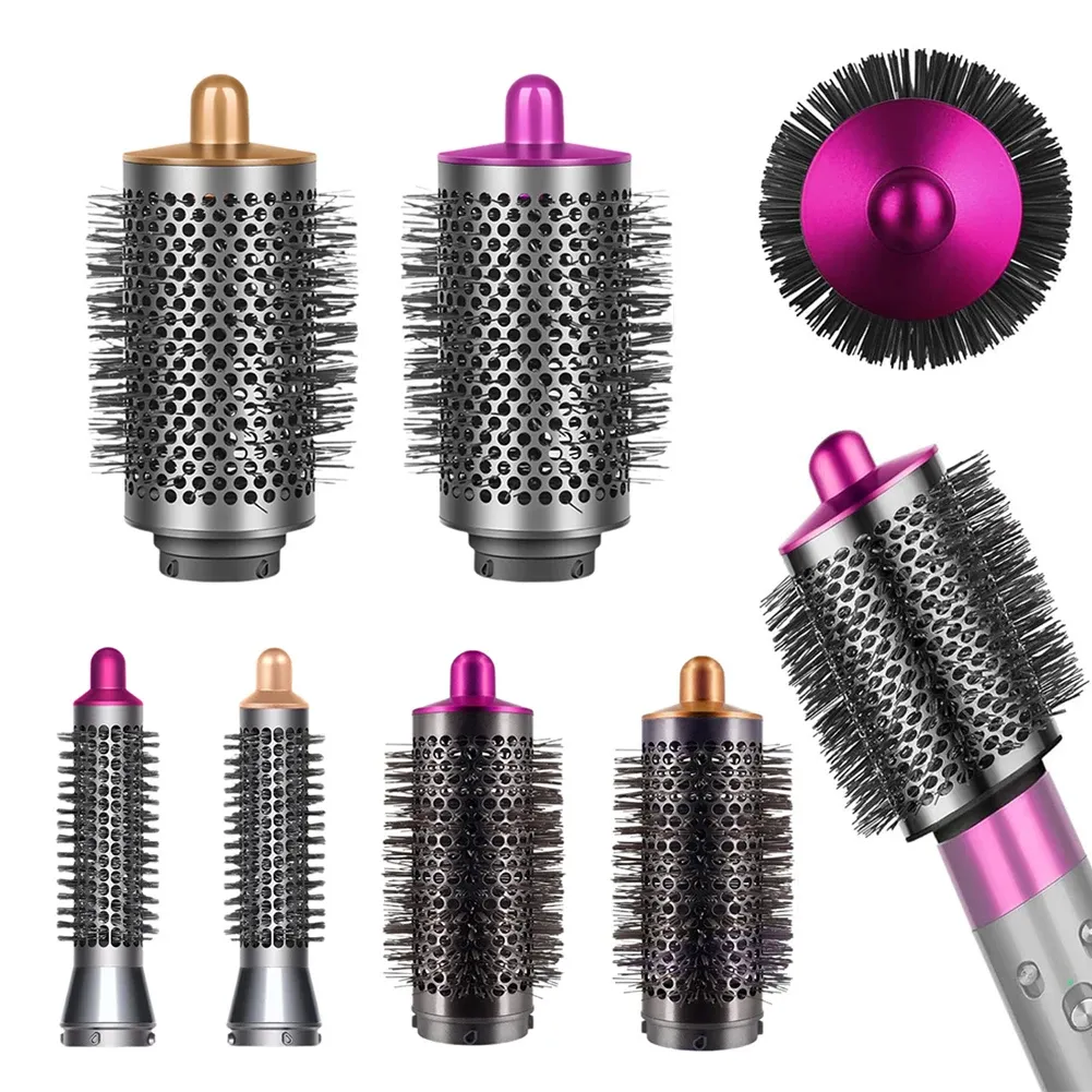 Brosse ronde volumisante chauffante pour Dyson Airwrap, volume au niveau des racines et contrôle des frisottis 3