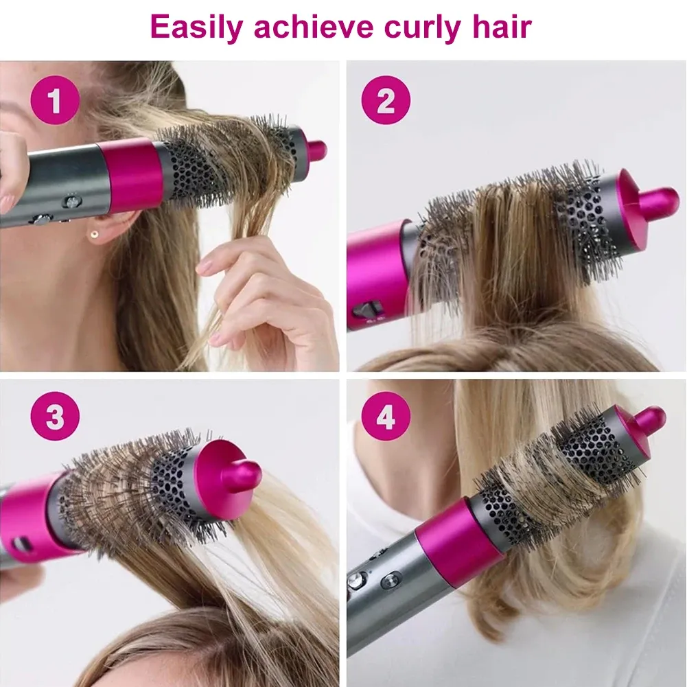 Brosse ronde volumisante chauffante pour Dyson Airwrap, volume au niveau des racines et contrôle des frisottis 5