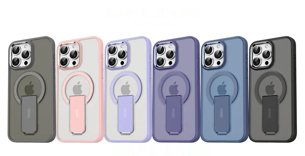 Coque magnétique pliable de luxe vue d'ensemble