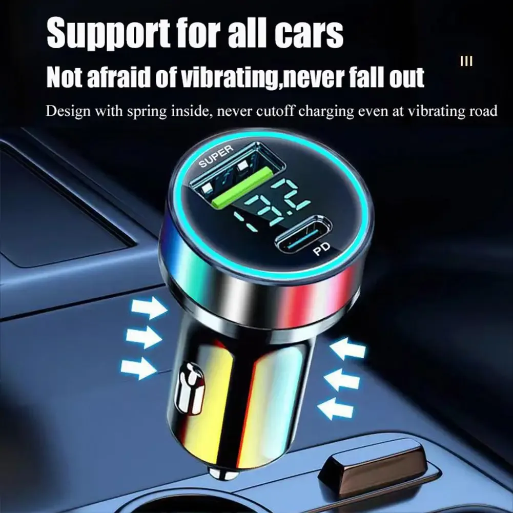 Chargeur de voiture, charge de plusieurs appareils