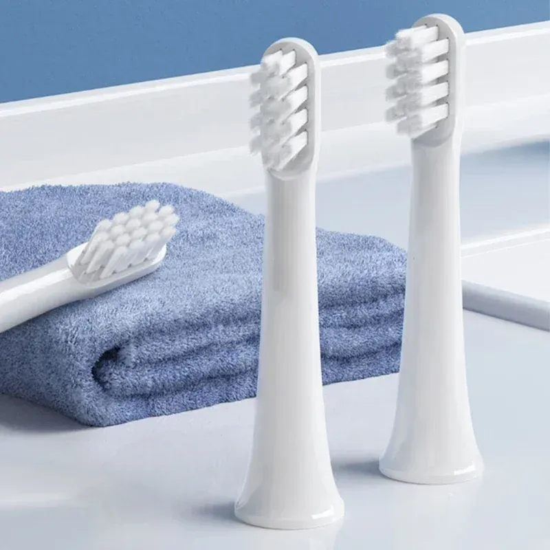 Têtes de brosse de rechange pour brosse à dents électrique Xiaomi Mijia T100, lot de 8, poils souples 3