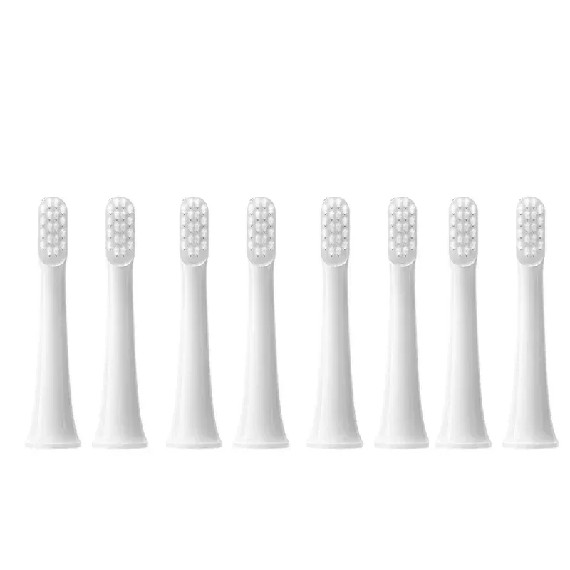 Têtes de brosse de rechange pour brosse à dents électrique Xiaomi Mijia T100, lot de 8, poils souples 7